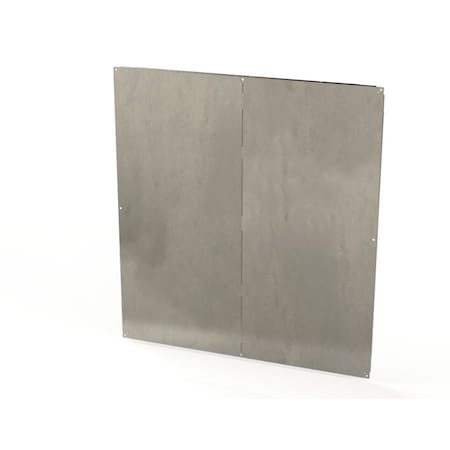 Saginaw Control & Engineering Subpanel, 78 in H, 0.88 in D, 72 in W SCE-82P76GALV